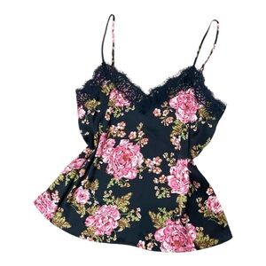 BP Black Floral Camisole